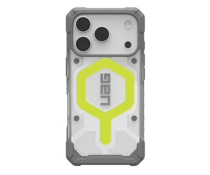 Etui do telefonów UAG Pathfinder Clear etui do iPhone 17 Pro MagSafe active neon